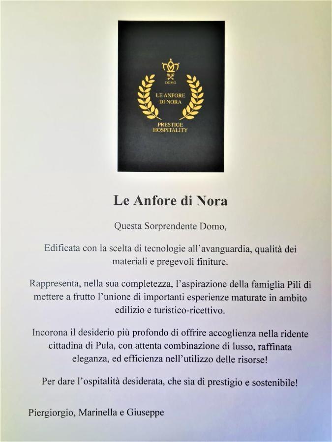Le Anfore Di Nora Domo Pula Esterno foto